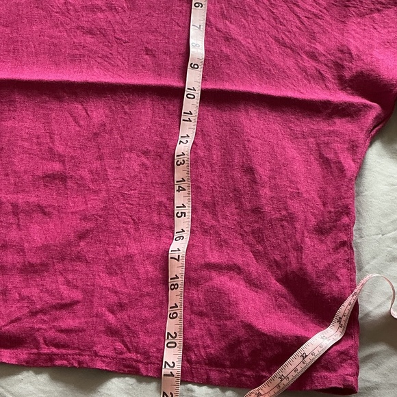 Linen top(pink) - Picture 5 of 9